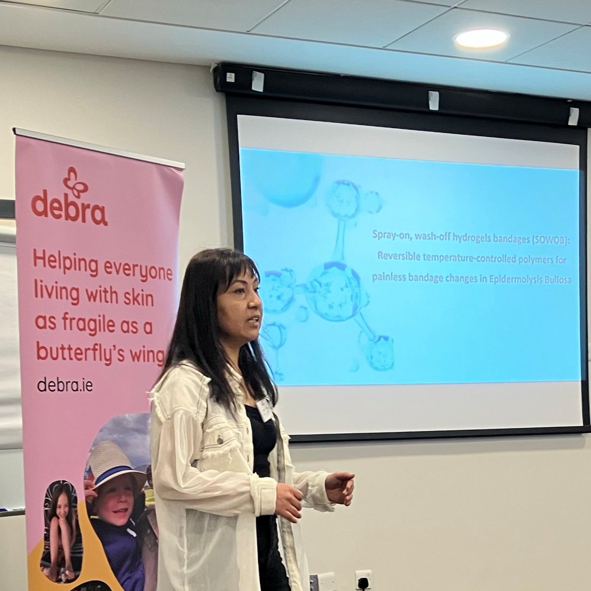 Debra - The Butterfly Skin Charity (@debraireland) on Twitter photo Debra co-funded researchers from <a href="/MaynoothUni/">Maynooth University</a>, @rcsi_irl and <a href="/ucddublin/">University College Dublin</a> shared their research at our recent EB Expert Panel workshop.
Powerful to see researchers engaging directly with those impacted by #EB, ensuring their work is relevant and shaped by lived experiences.
#PPI Debra co-funded researchers from <a href="/MaynoothUni/">Maynooth University</a>, @rcsi_irl and <a href="/ucddublin/">University College Dublin</a> shared their research at our recent EB Expert Panel workshop.
Powerful to see researchers engaging directly with those impacted by #EB, ensuring their work is relevant and shaped by lived experiences.
#PPI