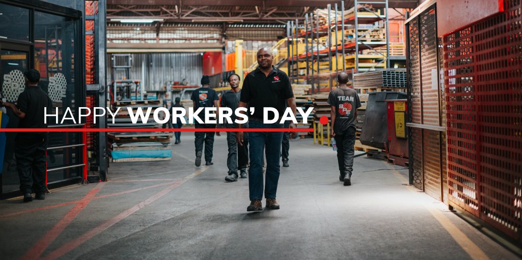 SPEFabrication's tweet image. Today, we celebrate the people who keep SA moving forward. To our fabricators, welders, machinists, office crew, and leaders, your skill drives us daily. Here’s to fabricating the future.
#WorkersDay #TeamSPE #MetalFabrication