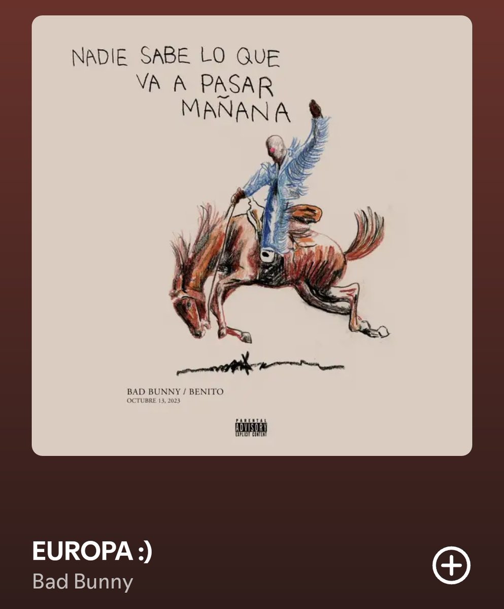 Fuentes_Genero's tweet photo. 🚨 BAD BUNNY CAMBIA LA CANCION DE "EUROPA" DICIENDO QUE YA HAY VUELOS DISPONIBLES❗️ https://t.co/Nx2nWtXKvb