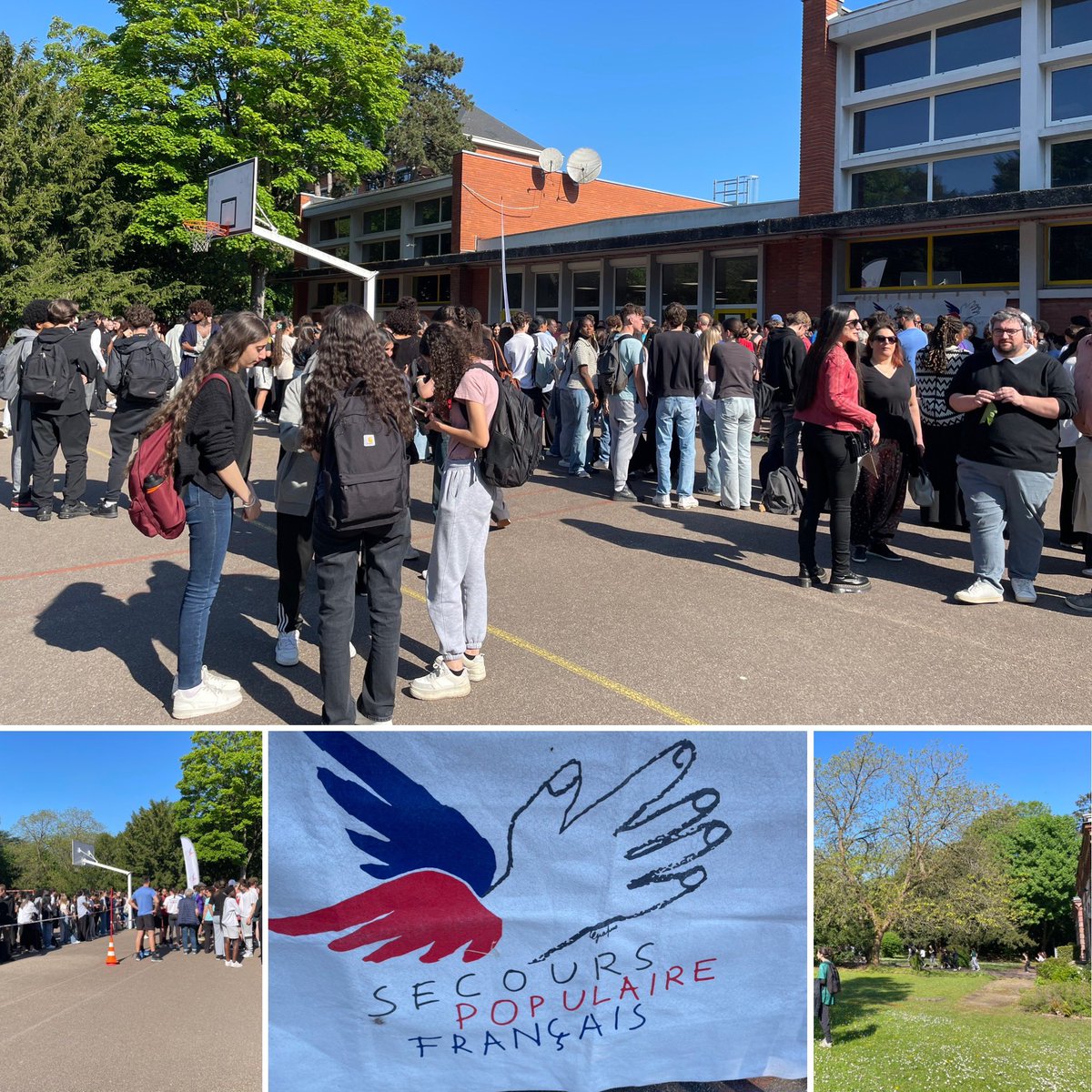 La Solidarité en mouvement. Le cross du lycée bat son plein au profit du <a href="/SecoursPop/">Secours populaire</a> de Sotteville. Ensemble, nous courons pour aider ceux qui en ont besoin ! #CrossSolidaire #SecoursPopulaire <a href="/dsden76/">DSDEN76</a> <a href="/ac_normandie/">Académie de Normandie</a>