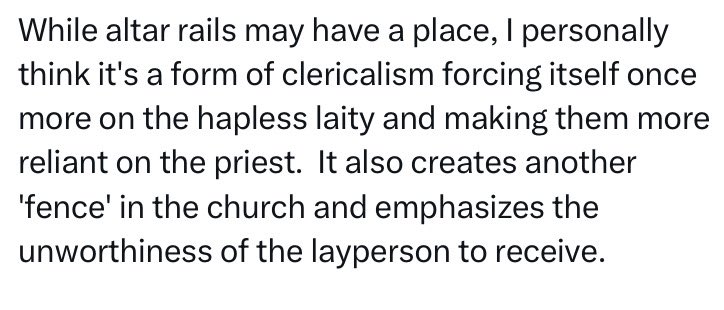 “We are not worthy so much as to gather up the crumbs under Thy table.”