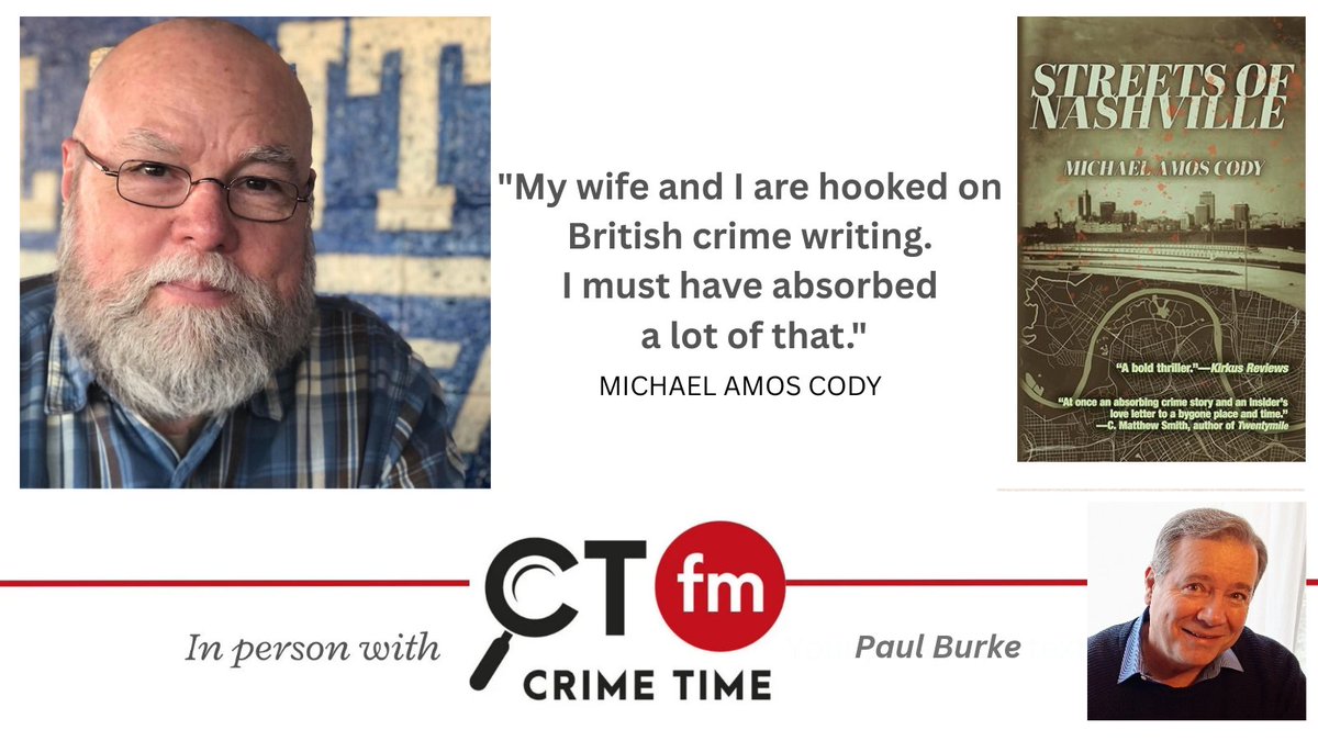 Paulodaburka's tweet photo. [Crime Time FM] MICHAEL AMOS CODY In Person With Paul #crimeTimeFm 
https://t.co/tGjVtk5tnV via @PodcastAddict https://t.co/pTB9PfArMt