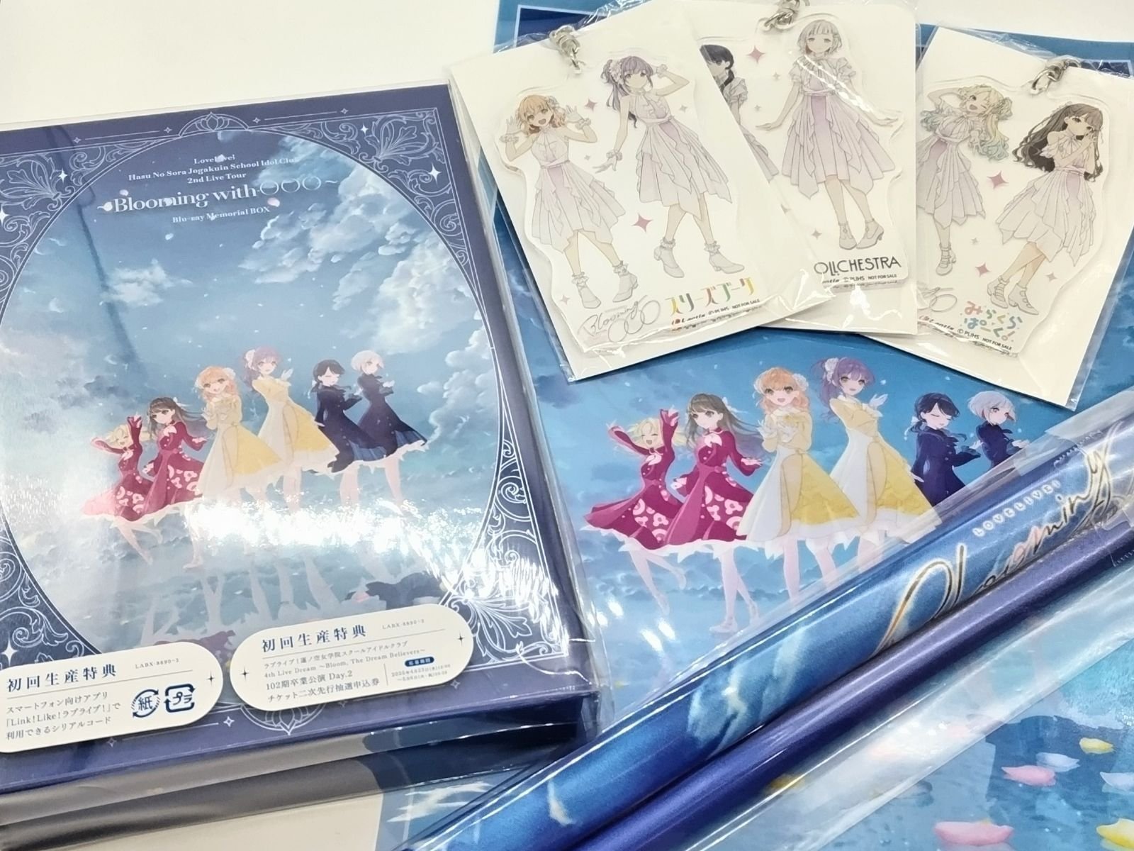 希少 非売品 ベスフェス キャスト複製サイン入り A3クリアポスター 青春学園 事後通販】ラブライブ！虹ヶ咲学園スクールアイドル同好会 B2