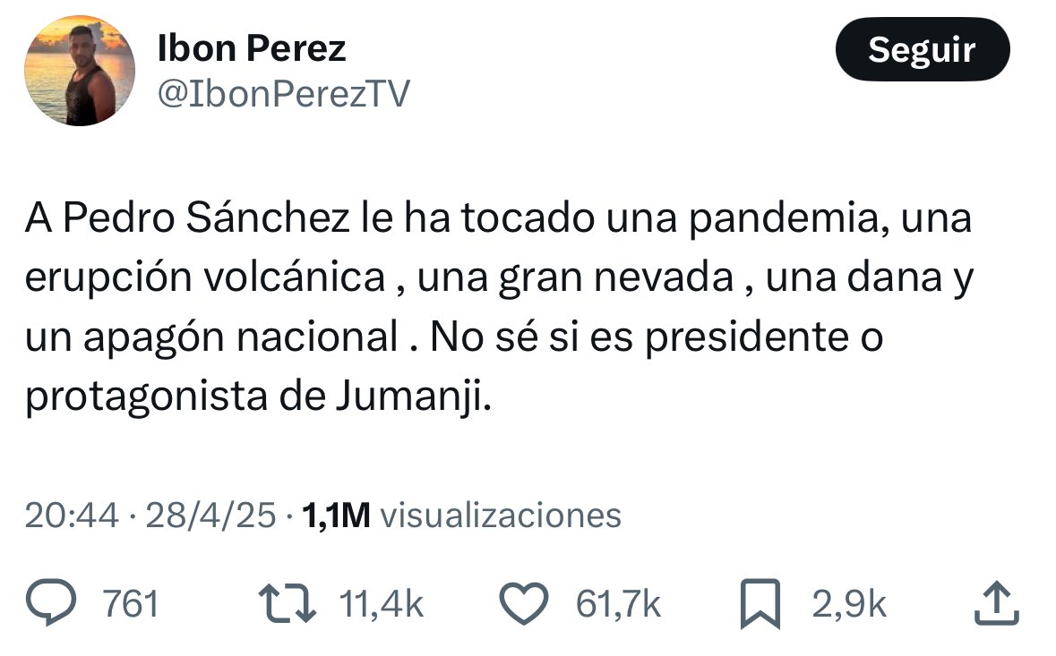 antihacienda's tweet photo. Me acaba de volver la luz y la cobertura tras 22 HORAS incomunicado, toda la noche leyendo zipi y zape y mortadelos a la luz de 4 velas y lo primero que me sale al entrar en twitter es esto

Sacadme de este manicomio de país https://t.co/pmu46ZwqxS