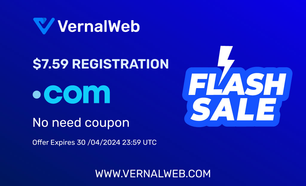 vernalweb's tweet photo. 🚀 BREAKING THE INTERNET (Prices)! 🌐
Why pay more when you can grab your .com for just $7.59?

💥 No codes needed
🎯 Build your brand. Launch your dream.

🕒 Hurry! Opportunities like this don’t wait.
📍 https://t.co/CVYqax0Qxe

#DomainSale #VernalWeb #OnlineBusiness #DomainName https://t.co/Sm8H2jzwW6