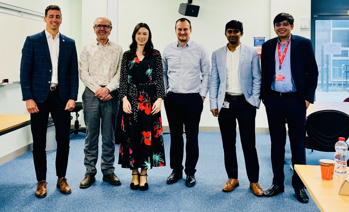 ThakurLab_QUB's tweet photo. Congratulations to our GODDs lab member Katie Glover
on successfully completing her PhD viva! Many thanks to the examiners Eoin O'Cearbhaill and David Jones and Chair Alejandro Paredes. @rthakur01 @pharmacyatQUB @lalitkvora https://t.co/zU4UxddJqr