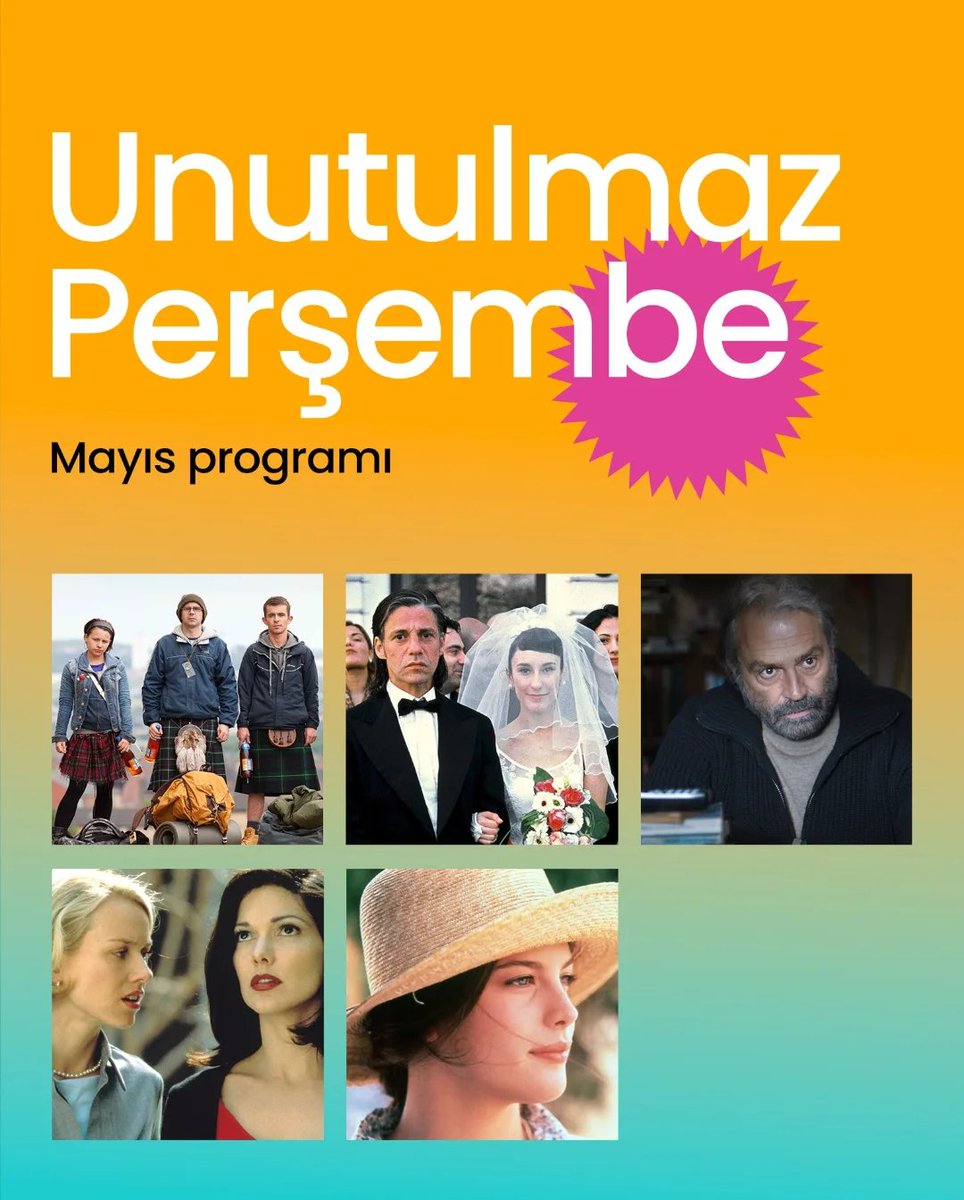 cinewam_'s tweet photo. Bu ay hangi unutulmaz filmi büyük perdede izleyeceksiniz?👀 Programınızı yapın!

"Unutulmaz Perşembe" filmleri Cinewam City's Nişantaşı'nda 🎬🔥

Biletler 👇
https://t.co/N52PDC5sgd
İletişim 👇
info@cinewam.com

@CitysNisantasi @BirFilm https://t.co/Y4YlWpi2Mt