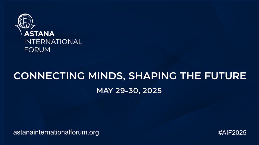 Antonio Grasso (@antgrasso) on Twitter photo When the most seasoned minds in diplomacy, economics, and sustainability come together, the real opportunity isn’t just in debate—it’s in building a shared vision for the world ahead, as AIF 2025 promises.
Join > astanainternationalforum.org
Partnership <a href="/AstanaIntlForum/">Astana International Forum</a>
#AIF2025 When the most seasoned minds in diplomacy, economics, and sustainability come together, the real opportunity isn’t just in debate—it’s in building a shared vision for the world ahead, as AIF 2025 promises.
Join > astanainternationalforum.org
Partnership <a href="/AstanaIntlForum/">Astana International Forum</a>
#AIF2025