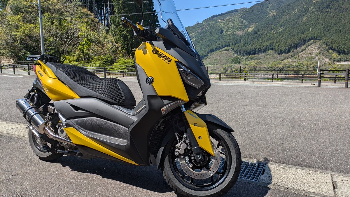 こんにちは🙌
今日はご近所ツーリング
俺のXMAXカッコいいぜ‼️