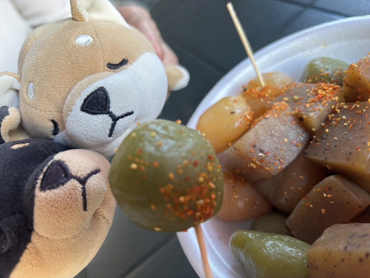 今日は秩父旅だワンね
芝桜見たり、こんにゃく食べたり、ベビーカステラ食べたりしたワンね
毎年ここ行ってないか？
#リブハート
#りぶはあと
#ねむねむアニマルズ 
#ぬい活
#ぬいぐるみじゃありません家族です
#ぬい撮り