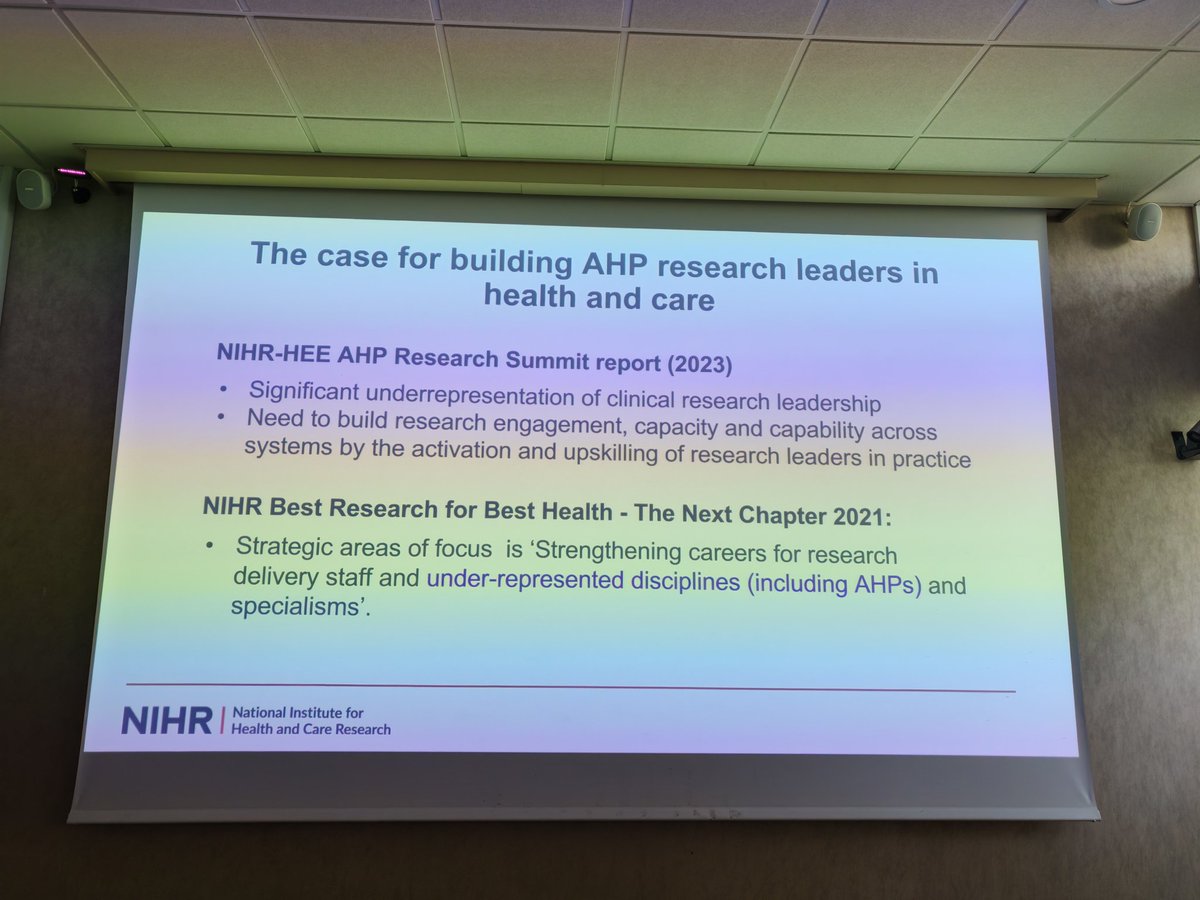 Dr Natalie Jones #BISTRo (@natlouj) on Twitter photo <a href="/SYB_ICS_AHPs/">South Yorkshire AHP Council & Faculty</a> #AHPResearch Careers <a href="/julie_bury/">Julie Bury</a> talking about how the NIHR are supporting AHP research careers #Equality #Inclusion #Belonging 🎊💙 <a href="/SYB_ICS_AHPs/">South Yorkshire AHP Council & Faculty</a> #AHPResearch Careers <a href="/julie_bury/">Julie Bury</a> talking about how the NIHR are supporting AHP research careers #Equality #Inclusion #Belonging 🎊💙