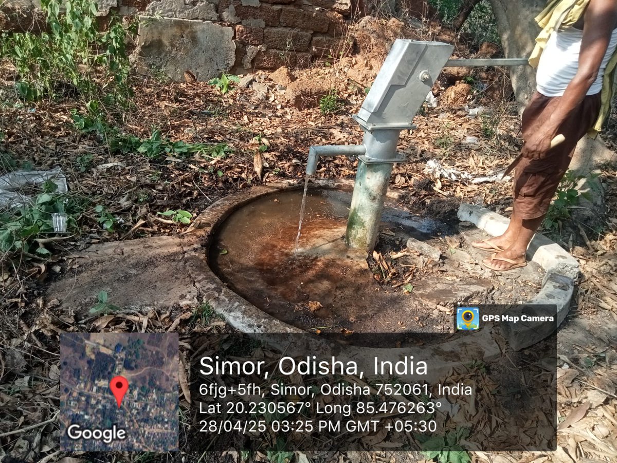 RWSS_Bbsr's tweet photo. @rkb97official @CMO_Odisha @HFWOdisha @MahalingMukesh @nhmodisha @SecyChief @DC_Odisha @PRDeptOdisha @RWSS_Odisha @IPR_Odisha @ZPKHORDHA @DMKhordha Tubewell is functional https://t.co/edSQqI0qCQ