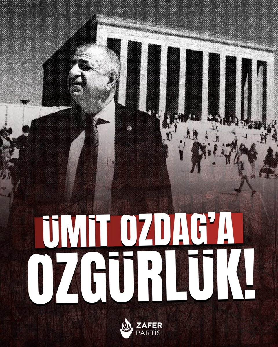 Genel Başkanımız Sayın Prof. Dr. Ümit Özdağ’ın mahkemedeki savunmasından:

“Cumhuriyetimizin kuruluşu, Erdoğan’ın iddia ettiği gibi Türk milletinin tarihi, inancı ve kültürü aleyhine politikaların izlendiği, fâciâ dönemini değil; Haçlı Seferleri ile yok edilmek istenen bir