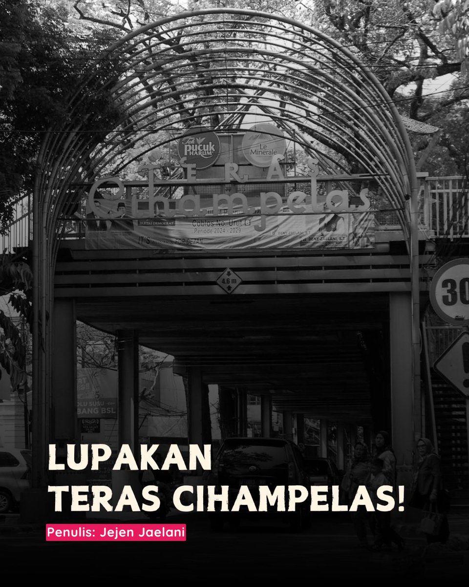 BdgBergerakID's tweet photo. Di tengah beragam persoalan mendesak di Kota Bandung, pemkot Bandung berencana menata ulang Teras Cihampelas. 

#BandungBergerak #BerceritadariPinggir #TerasCihampelas #KotaBandung #Cihampelas

https://t.co/P3pxKwznRI https://t.co/TQuwHWmz0F
