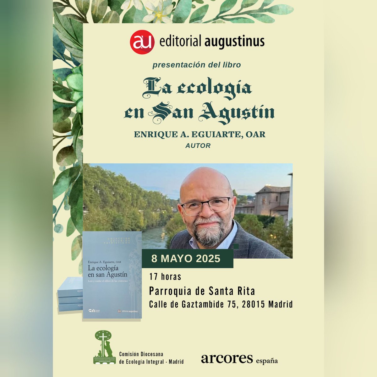 Edit CIUDAD NUEVA es (@ciudadnuevaes) on Twitter photo Este libro desarrolla los puntos esenciales de la ecología desde la perspectiva de san Agustín, destacando, según el pensamiento agustiniano, que Dios escribió dos libros, la Biblia y el libro de las criaturas.
ciudadnueva.com/libro/la-ecolo…
#sanagustindehipona <a href="/CiudadNuevaES/">Edit CIUDAD NUEVA es</a> Este libro desarrolla los puntos esenciales de la ecología desde la perspectiva de san Agustín, destacando, según el pensamiento agustiniano, que Dios escribió dos libros, la Biblia y el libro de las criaturas.
ciudadnueva.com/libro/la-ecolo…
#sanagustindehipona <a href="/CiudadNuevaES/">Edit CIUDAD NUEVA es</a>