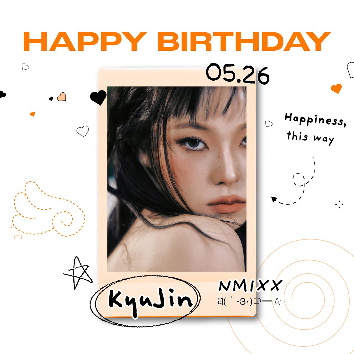 🎉2025.05.26
🎂Happy Birthday #KYUJIN🎂

#HAPPY_BIRTHDAY_KYUJIN
#HAPPY_KYUJIN_DAY

<a href="/NMIXX_official/">NMIXX</a> #NMIXX #JangGyujin #NSWER #STARPLAY