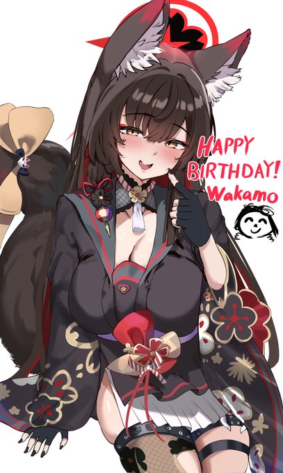 #今月描いた絵を晒そう 

ワカモ誕生日 