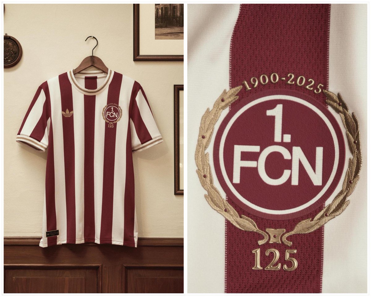 FC Nürnberg x adidas 125th anniversary shirt

Outstanding stuff 🔥
