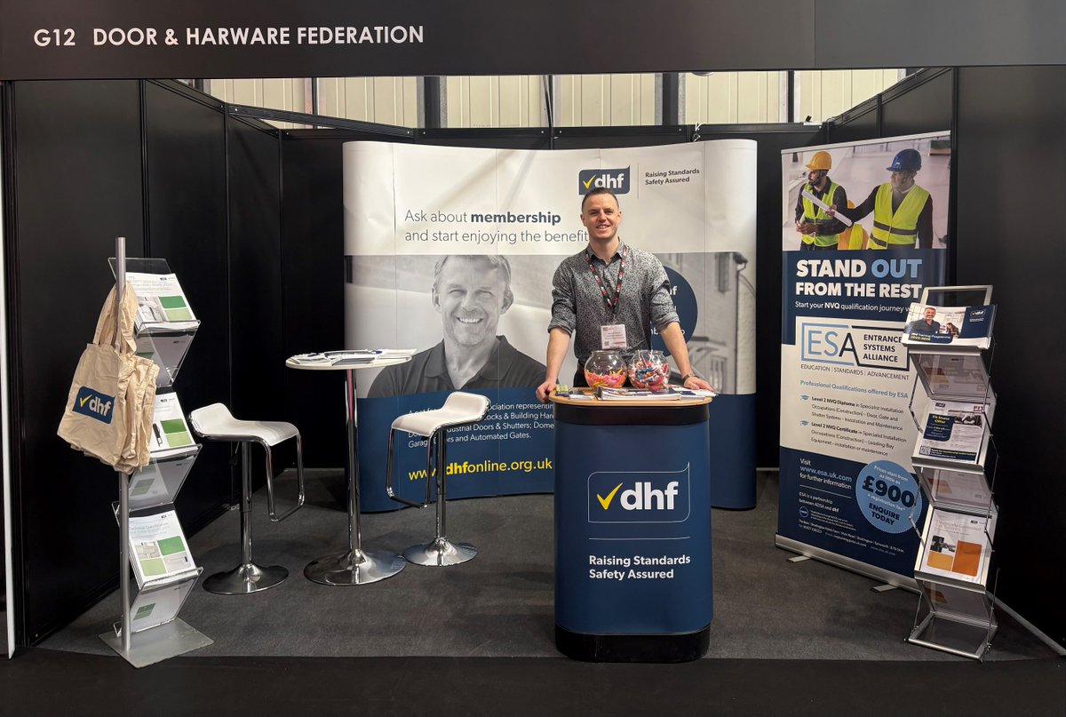 It's day 1 of the Fit Show 2025! 🚪🔐

Join the DHF team at NEC on stand G21 to explore training &amp; membership opportunities. 

🎫 If you wish to attend, register for your free ticket: bit.ly/4bv4esQ

#FITShow25 #WeFITTogether