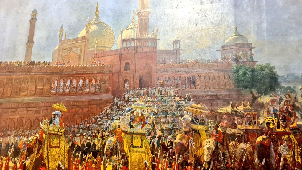 Dr Andrew Fleming 🇬🇧 🏴 (@andrew007uk) on Twitter photo 1903: Part of a painting of the second Delhi Durbar outside Jama Masjid in Delhi. The full painting by Roderick MacKenzie is displayed <a href="/victoriamemkol/">Victoria Memorial Hall, Kolkata</a> but I vowed to share during my Delhi.
cc: <a href="/IndiaHistorypic/">indianhistorypics</a> 1903: Part of a painting of the second Delhi Durbar outside Jama Masjid in Delhi. The full painting by Roderick MacKenzie is displayed <a href="/victoriamemkol/">Victoria Memorial Hall, Kolkata</a> but I vowed to share during my Delhi.
cc: <a href="/IndiaHistorypic/">indianhistorypics</a>