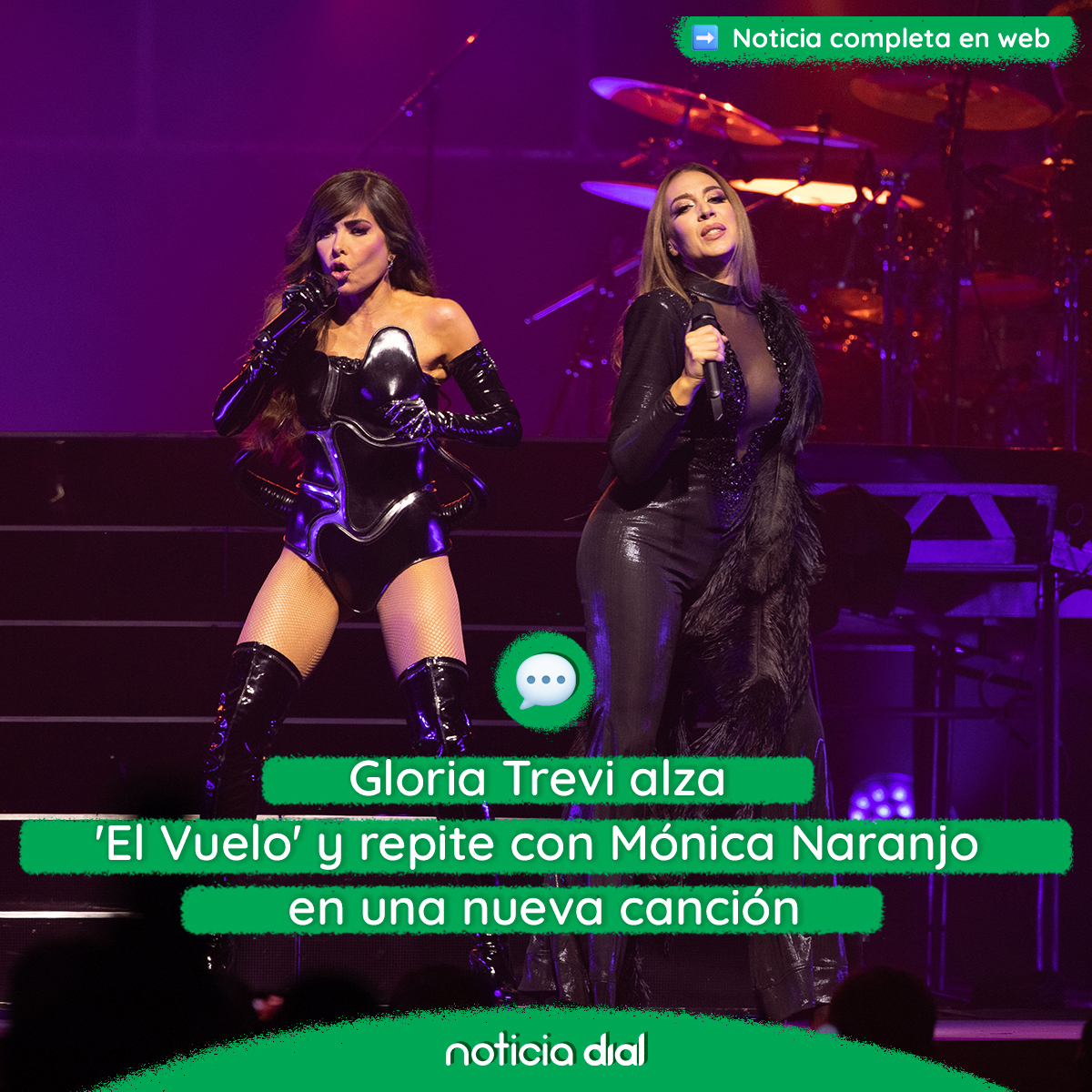 Cadena_Dial's tweet photo. NUEVO 🎉
Gloria Trevi alza 'El Vuelo' y repite con Mónica Naranjo en una nueva canción 

@gloriatrevi @monicanaranjo 
🔗https://t.co/7rGZSMu2L1 https://t.co/vfqz19T5w0