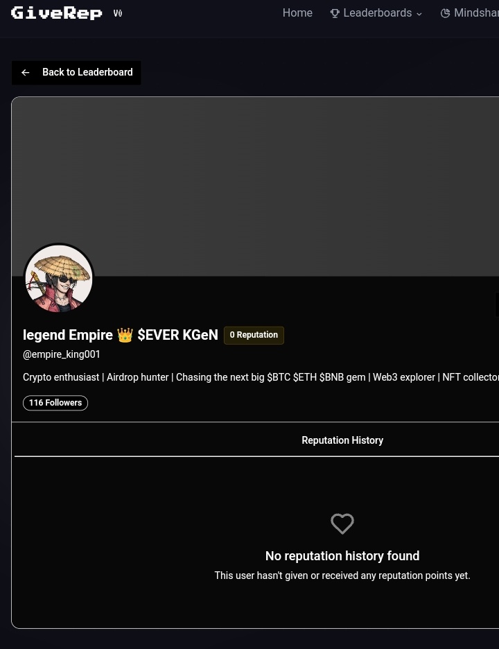 Empire_king001's tweet image. Struggling to see my #ReputationPoints on @GiveRep Anyone else having this issue?
, what’s going wrong?