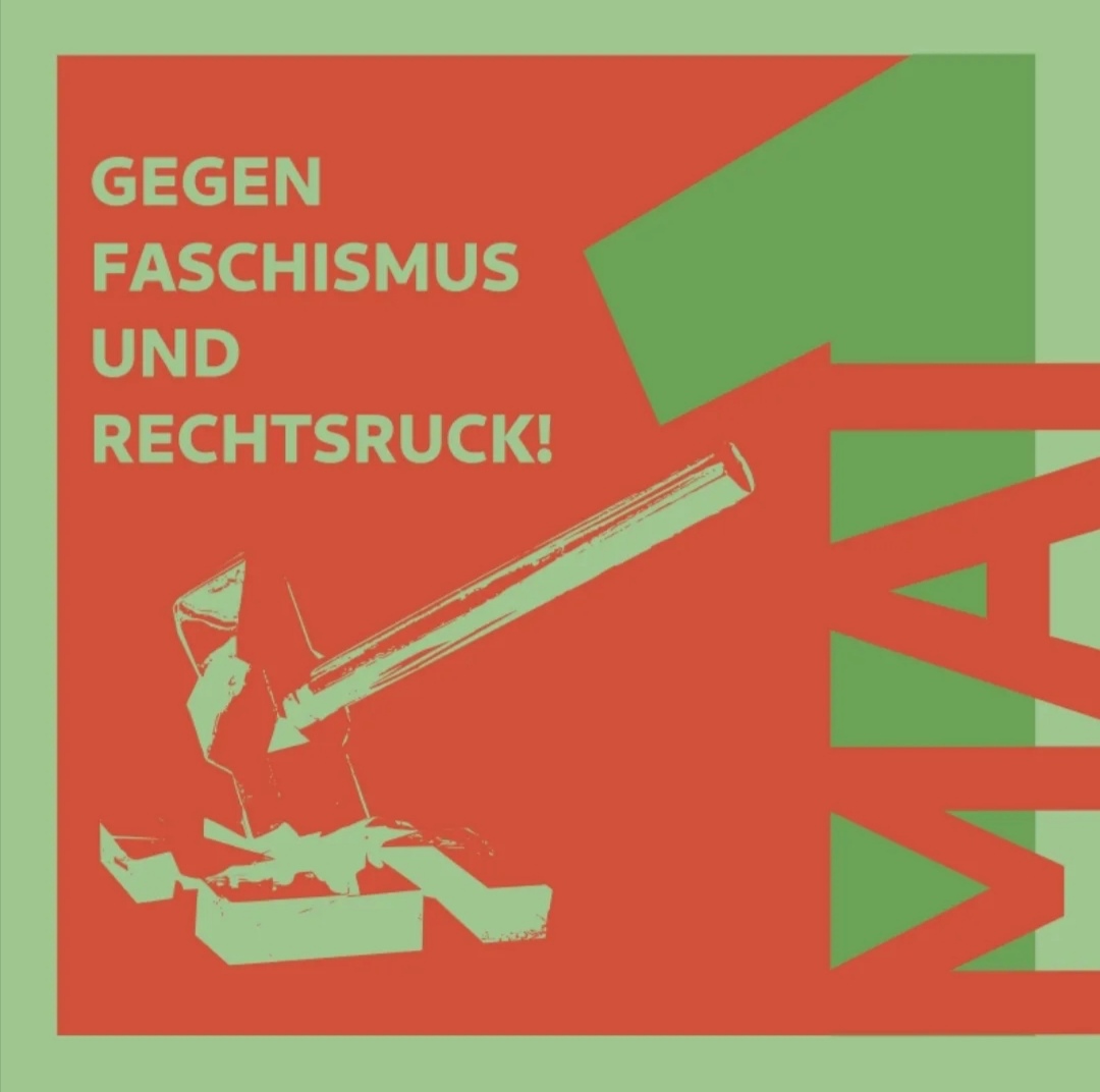 Ka_Antifa_News's tweet photo. #Antifa|s gehen am #erstermai auf die Straße!
11:00 Festplatz #Klassenkampf|block auf der DGB-Demo
13:30 Friedrichplatz Revolutionäre Demo
#ka0105 https://t.co/kGBuEZVVzb
