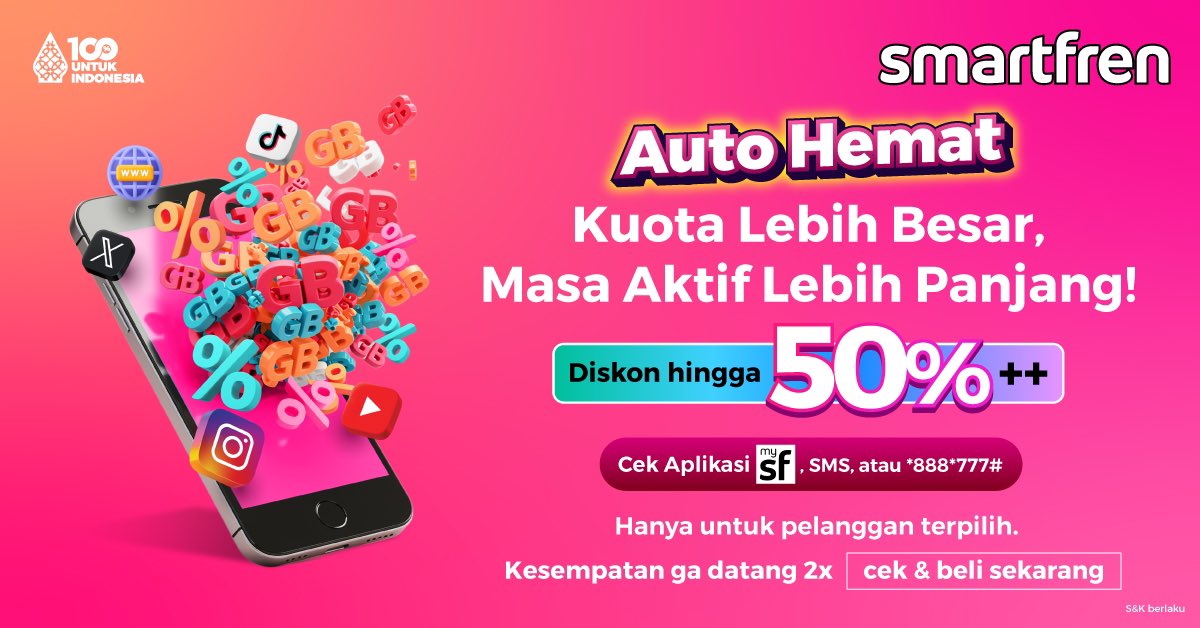SMARTFREN tweet media