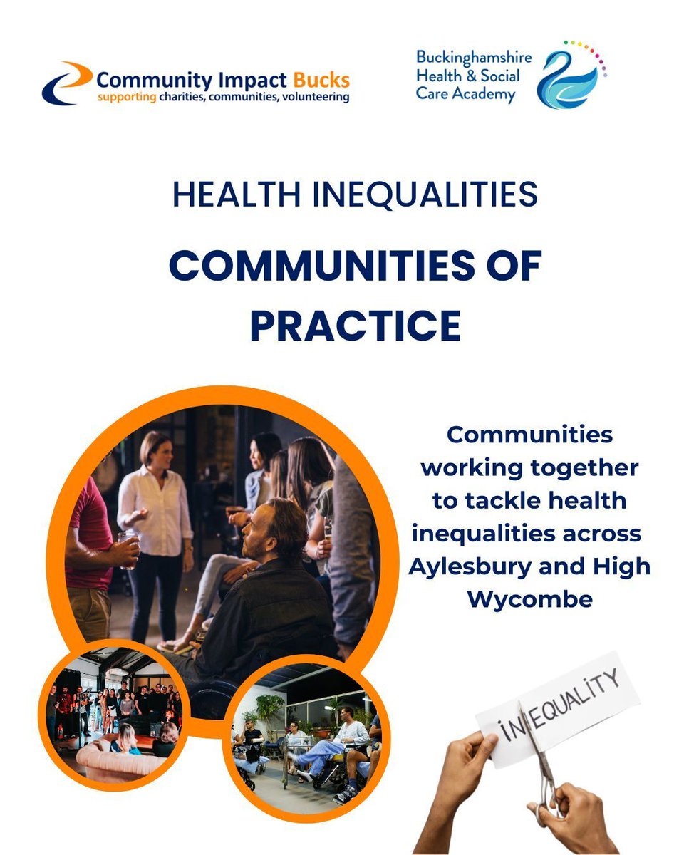 Join the Buckinghamshire Health &amp; Wellbeing Strategy Workshop at BCW Hub, Aylesbury Campus tomorrow 30 April 1:30–3:30pm.
Help shape priorities for the first years of the 10-year vision to reduce health inequalities &amp; empower communities.
Register now buff.ly/qg3ZVmi