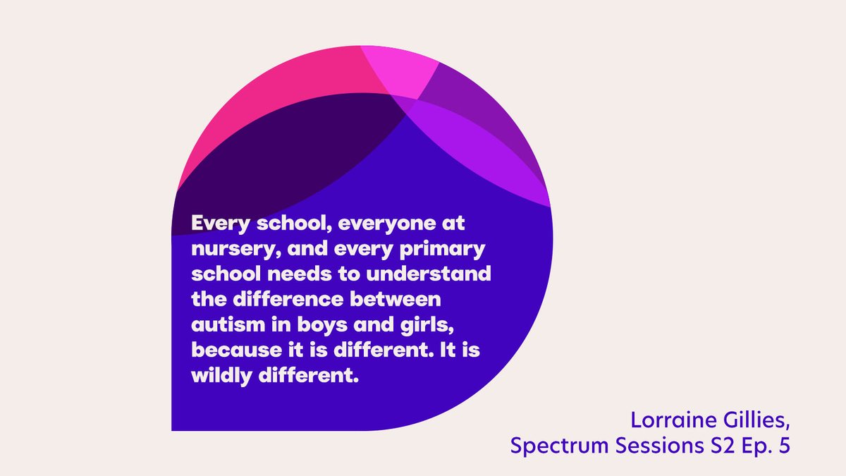 📣 Episode 5 of Spectrum Sessions Season 2, featuring Lorraine Gillies, is out now!

Tune in to hear about her diagnosis journey, her love of animals, and the importance of flexible working for autistic people ✏️

Watch here (Spotify in comments!) 👇 

bit.ly/4cQQrNQ