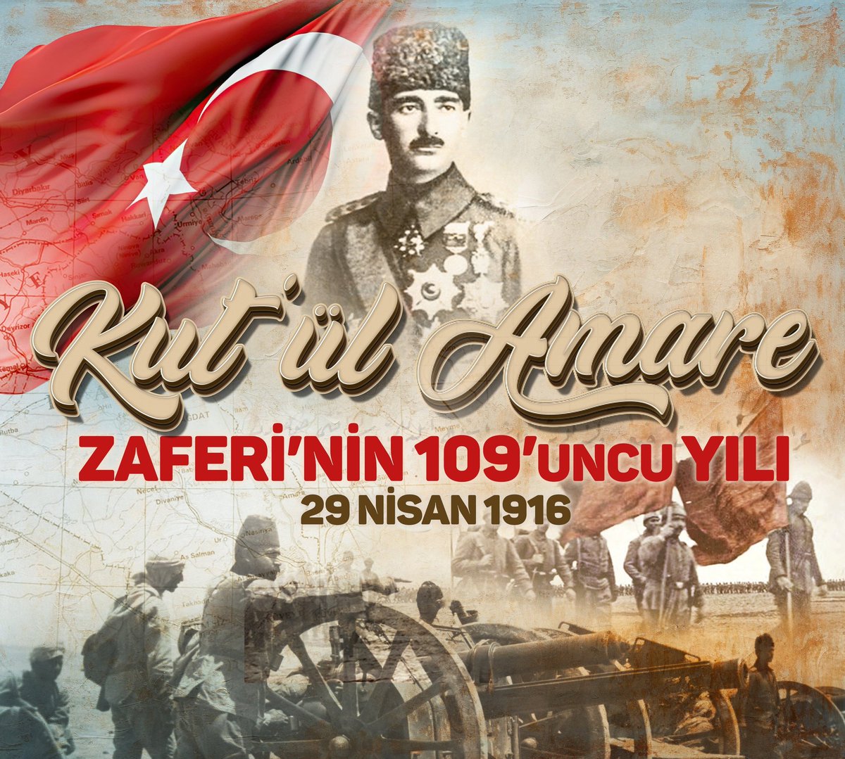 🇹🇷#KutulAmareZaferi
Şehitlerimizin Ruhları Şad Olsun