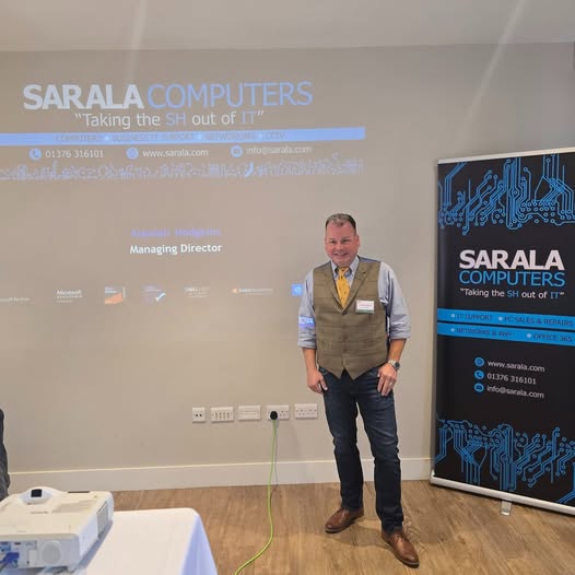 Alasdair delivered a fantastic talk on staying safe and secure in the online world at a recent BNI Central event. 🖥️🔒
#CyberSecurity #StaySafeOnline #SaralaComputers #BNICentral #BusinessNetworking #CyberAwareness