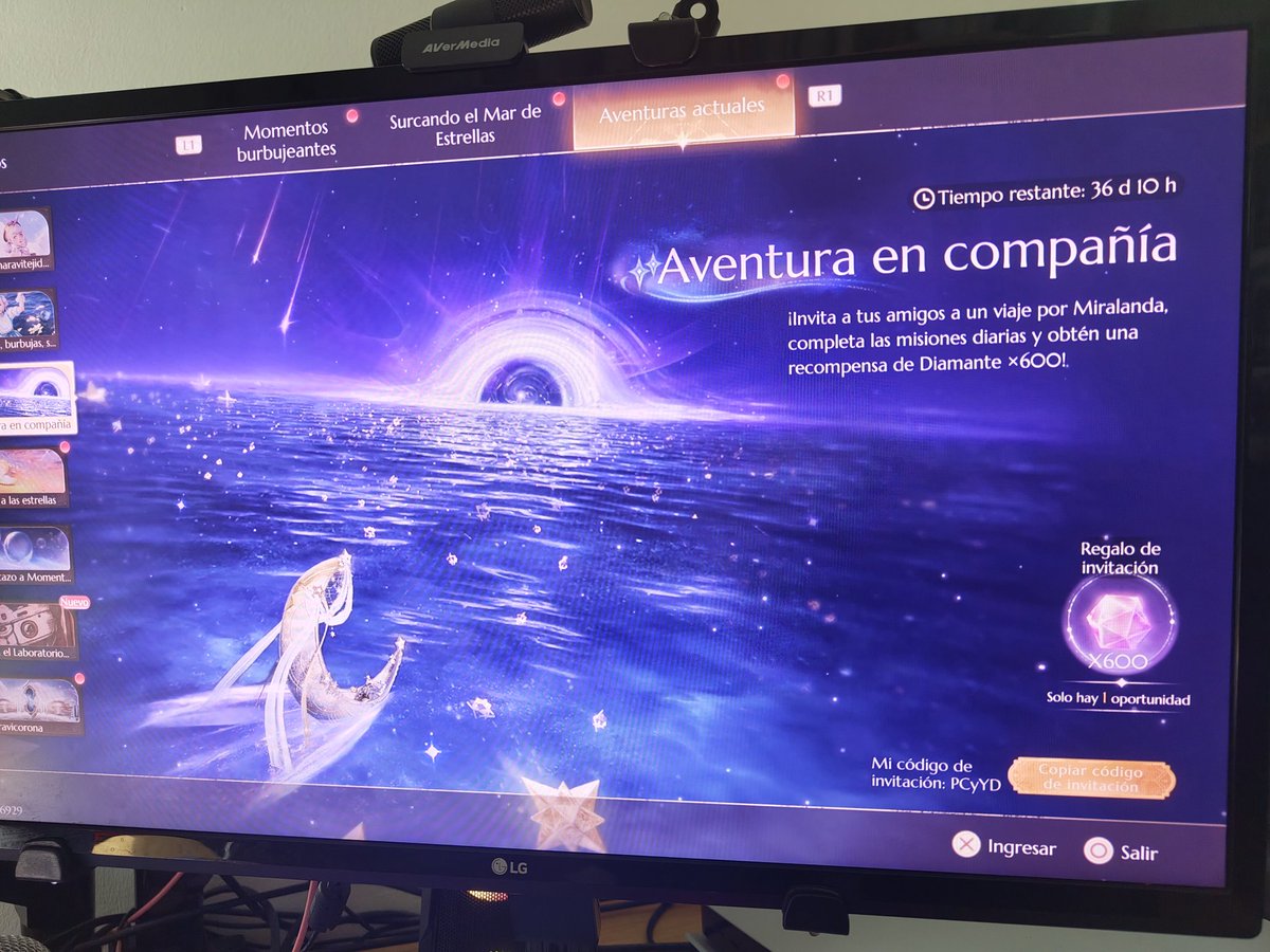 MagicalPau's tweet photo. Si alguien empieza a jugar al Infinity Nikki, que se acuerde de mi y use mi código (abajo a la derecha) https://t.co/NEqk6m6xOg