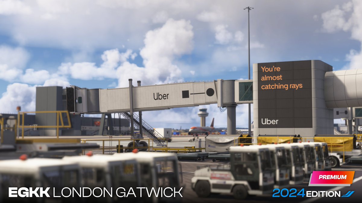 iniBuilds's tweet photo. Gatwick is in it's final stages of the development cycle. You'll start seeing some of your favourite streamers 🎥 getting copies to stream and make content with, so be sure to keep an eye out for these!👀

📋Check out the latest scenery development here: https://t.co/S6LbGaQivy https://t.co/flz6WwUDEk