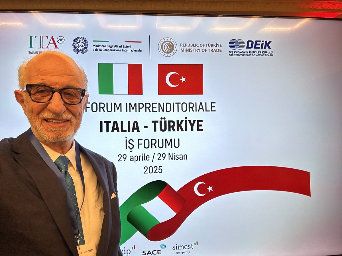 Italya Türkiye İş Forumu için Roma’dayız. 🇮🇹 🇹🇷İş İlişkileri için önemli bir gün
