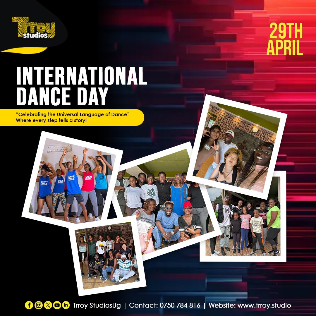 trroystudios's tweet image. Dance is not just a movement - it’s a lifestyle, a passion that unites us all!

To all dancers, choreographers, dance enthusiasts and our dance students, today we celebrate our art and its power to inspire and connect us all!✨✨

HAPPY INTERNATIONAL DANCE DAY‼️🥳