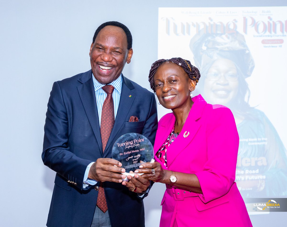 Turning Point Magazine (@tpointmagazine) on Twitter photo <a href="/TPointMagazine/">Turning Point Magazine</a> honors Dr. Ezekiel Mutua, MBS, MCSK CEO, for transformative leadership. From journalist to KFCB’s "Moral Cop,” his PhD-backed career spans media regulation, gov comms, and advocacy. Empowering communities via inclusive content, we celebrate his contributions <a href="/TPointMagazine/">Turning Point Magazine</a> honors Dr. Ezekiel Mutua, MBS, MCSK CEO, for transformative leadership. From journalist to KFCB’s "Moral Cop,” his PhD-backed career spans media regulation, gov comms, and advocacy. Empowering communities via inclusive content, we celebrate his contributions