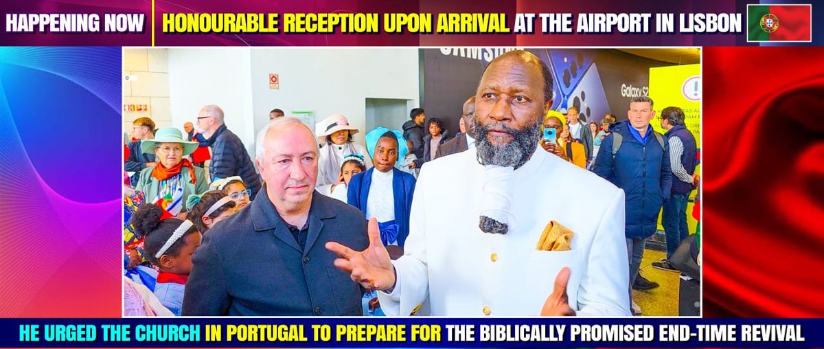 Indeed welcome back from the successful missions of the Lord.
#TheProphetGrandEntry