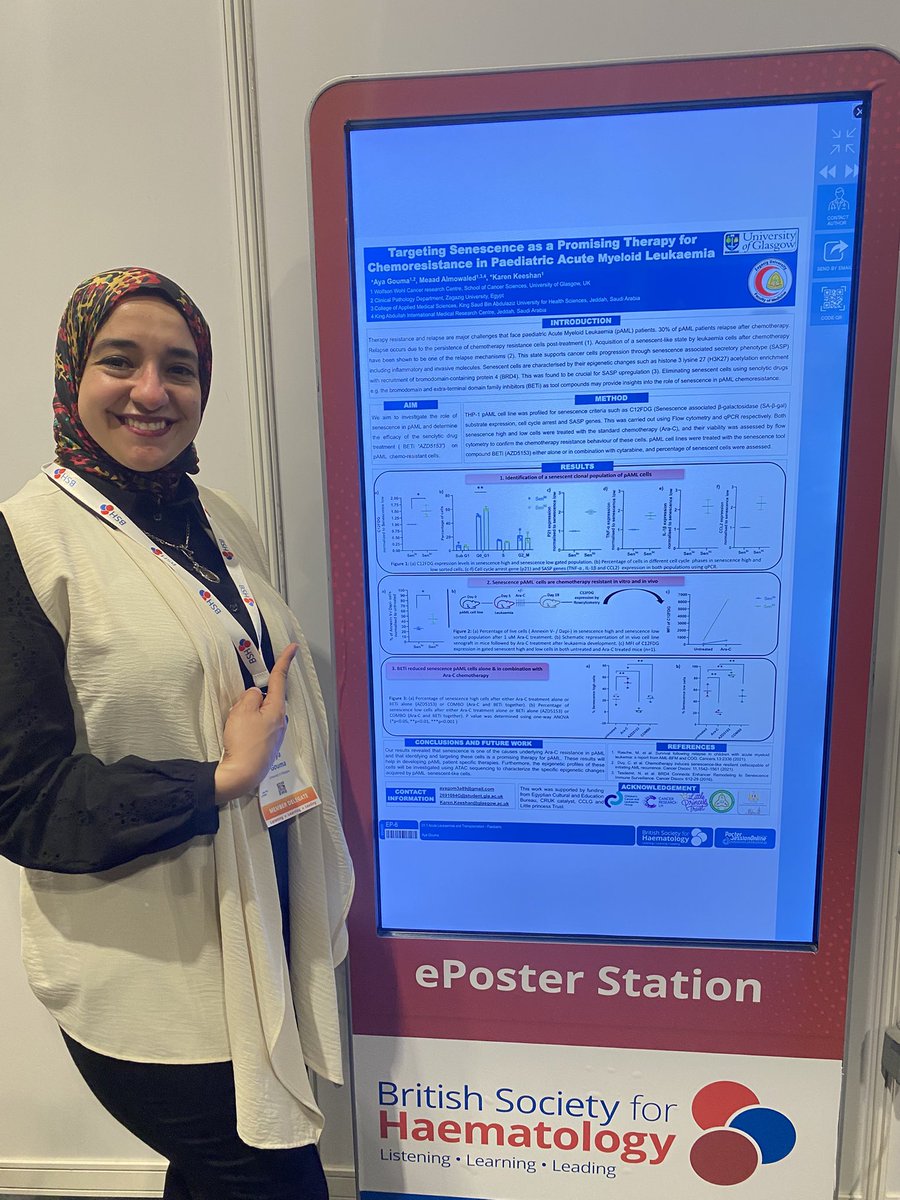 Keeshanlab's tweet image. #BSH25 #YoungEHA @BritSocHaem great meeting this year in Glasgow, 2 talks and 2 posters by @Keeshanlab with amazing discussions and collaborations