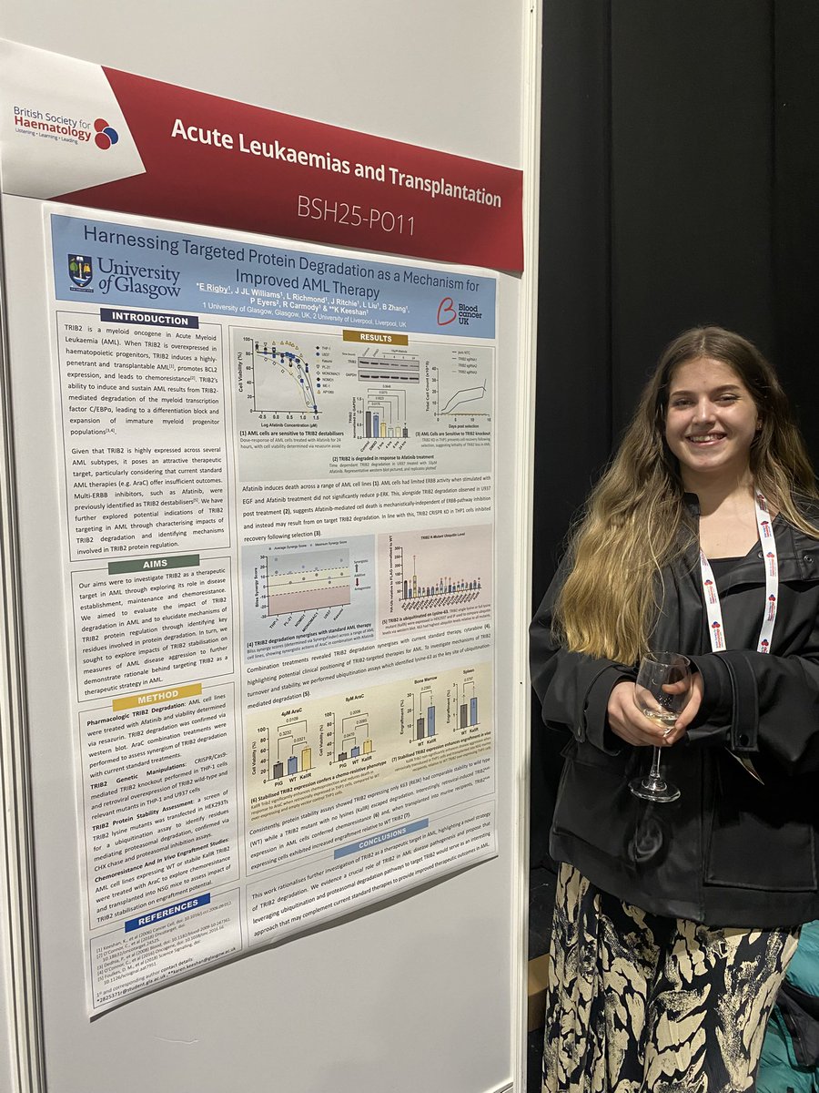 Keeshanlab's tweet image. #BSH25 #YoungEHA @BritSocHaem great meeting this year in Glasgow, 2 talks and 2 posters by @Keeshanlab with amazing discussions and collaborations