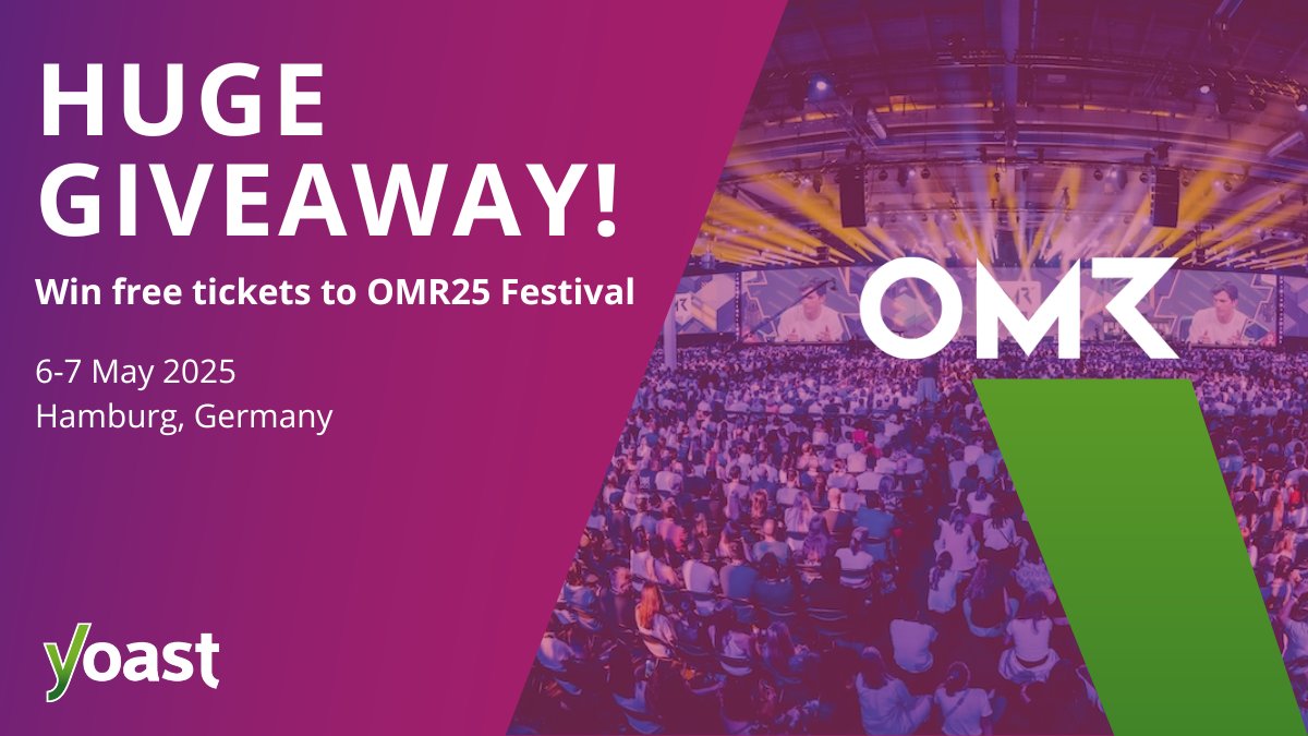 ⚠️ ATTENTION: GIVEAWAY TIME! ⚠️

You don’t want to miss this amazing opportunity! 🚀
Check out this LinkedIn post and you’ll see why:
linkedin.com/posts/yoast-co…

#Yoast #SEOforEveryone #EventGiveaway #OMR
