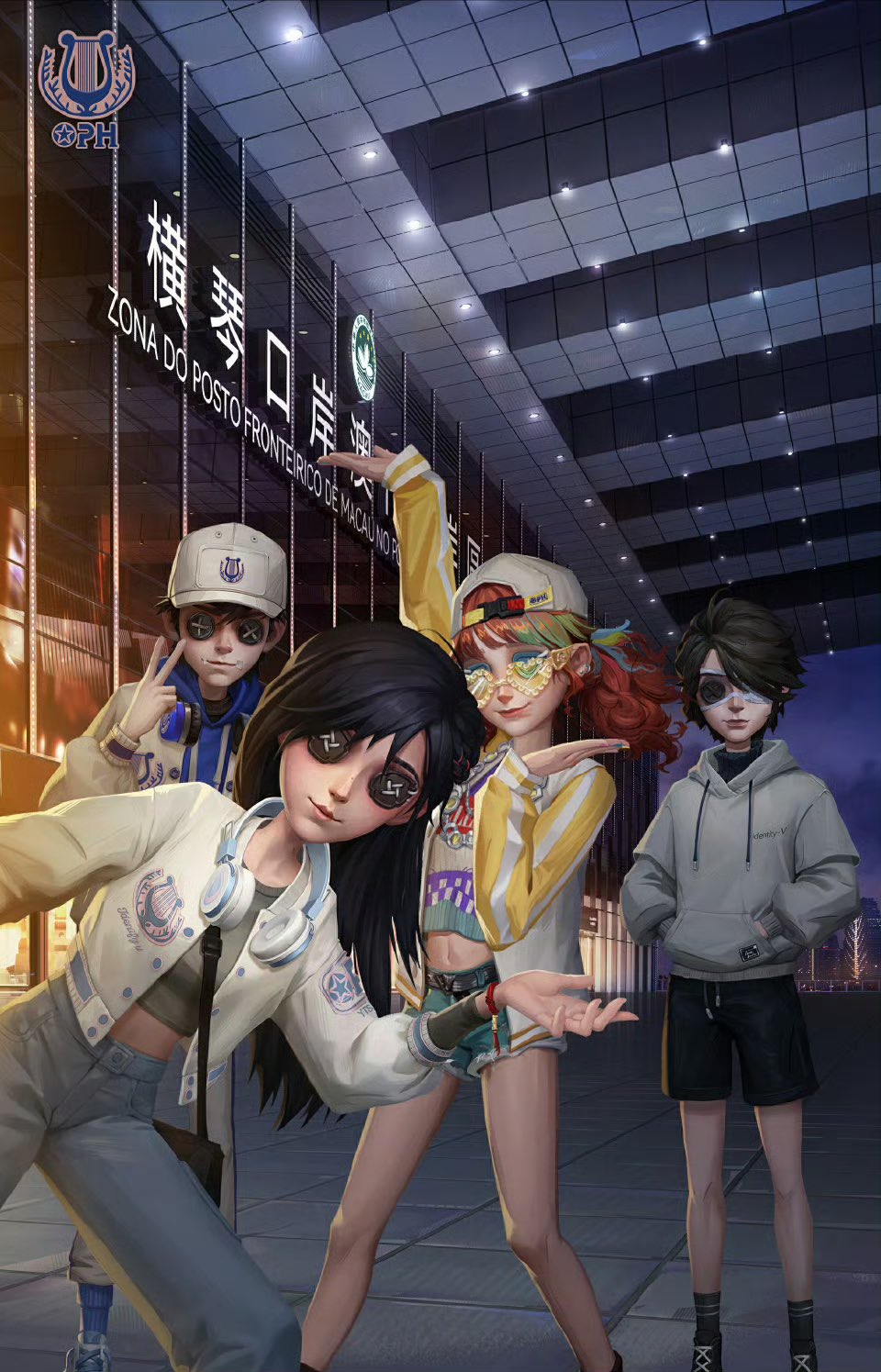 第五人格 identityV アイデンティティ5 骨董商 OPH戦隊 M/160 骨董商SSR衣装『OPH.QI』と骨董商UR携帯品『再構築』のゲーム内