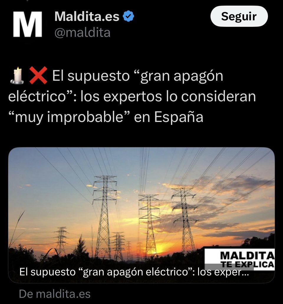 “Maldito Bulo” <a href="/maldita/">Maldita.es</a> acaba de borrar este tuit 👇
