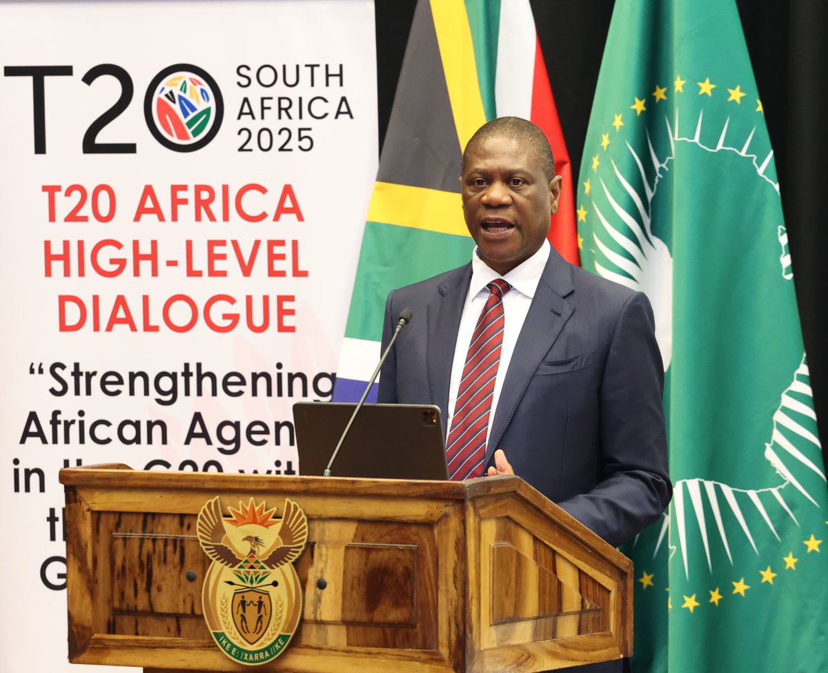 The Presidency 🇿🇦 (@presidencyza) on Twitter photo Keynote address by Deputy President Shipokosa <a href="/PMashatile/">Paul Mashatile🇿🇦</a> on the occasion of the T20 Africa High-Level Dialogue at CSIR International Convention Centre, Pretoria. tinyurl.com/2w4t2whz
#G20Summit #G20 #G20SouthAfrica #T20SouthAfrica #T20Africa Keynote address by Deputy President Shipokosa <a href="/PMashatile/">Paul Mashatile🇿🇦</a> on the occasion of the T20 Africa High-Level Dialogue at CSIR International Convention Centre, Pretoria. tinyurl.com/2w4t2whz
#G20Summit #G20 #G20SouthAfrica #T20SouthAfrica #T20Africa