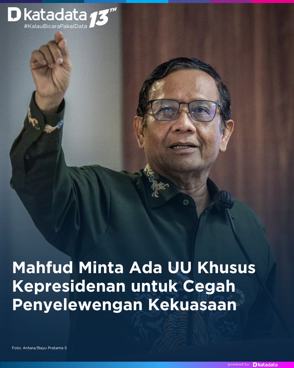 Apa kalian setuju dengan usulan prof Mahfud?