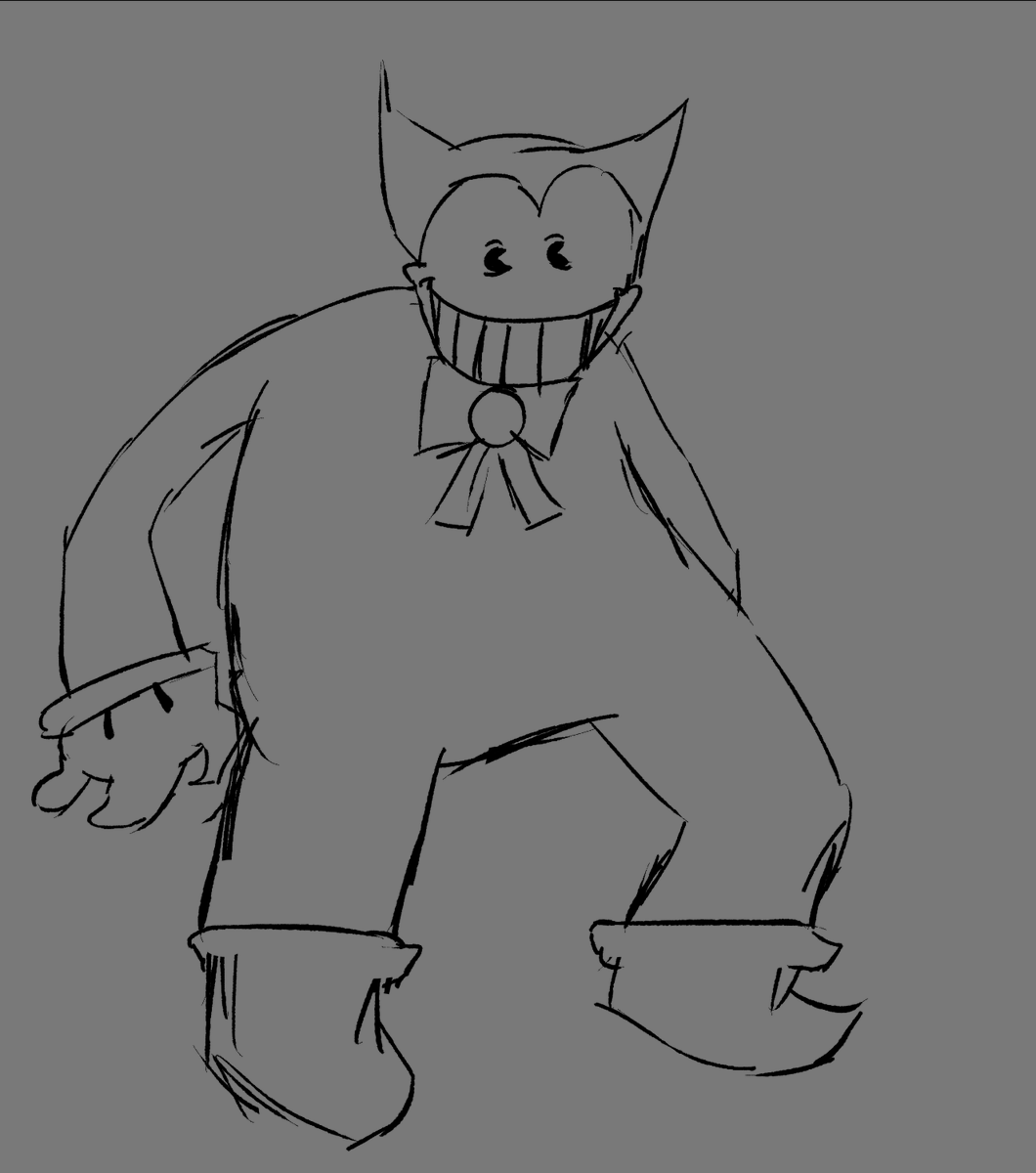 tabloid_garden's tweet photo. ollie doodles i missed u ollie ooh my shayla. my baby boo :( #outoftheinkmachine #ootim #bendy2017prototype https://t.co/KWljuVjmQ5