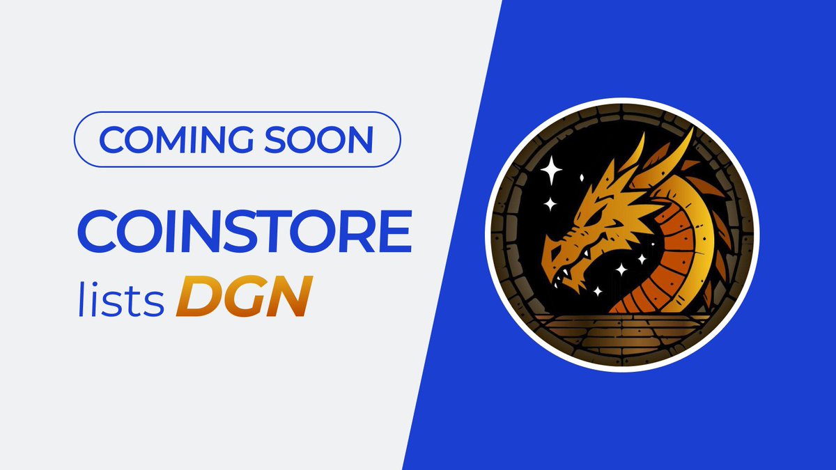 CoinstoreExc's tweet photo. 🔥COMING SOON ON COINSTORE🔥

👏 Welcome: @cryptodungeonma $DGN👏

👇Watch this space for more👇
🌎Official Website: https://t.co/ZMzfSa2xad
👩‍👦Official Telegram: https://t.co/lfgdJ68JWu https://t.co/X51XbKnsxW