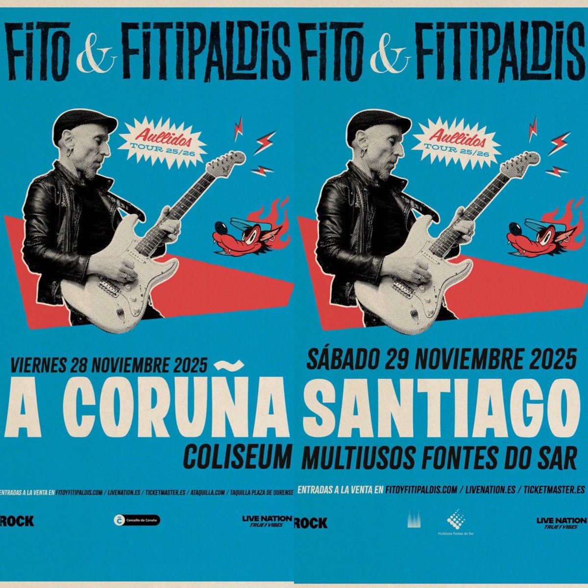 GALICIAenCONCIERTO (@gal_concierto) on Twitter photo Se aplaza al 30 de abril la venta de entradas de los conciertos de <a href="/FitipaldisRock/">Fito&Fitipaldis</a> en el <a href="/coliseumcoruna/">Coliseum Coruña</a> y el Multiusos de Santiago info:galiciaenconcierto.com/destacado/fito… Se aplaza al 30 de abril la venta de entradas de los conciertos de <a href="/FitipaldisRock/">Fito&Fitipaldis</a> en el <a href="/coliseumcoruna/">Coliseum Coruña</a> y el Multiusos de Santiago info:galiciaenconcierto.com/destacado/fito…
