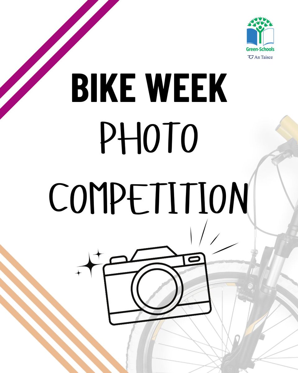 Would you like to inspire other young people to get on their bike for #BikeWeek? 🚴‍♂️ 🚴‍♀️ 

Send your entry in for the #PhotoCompetition and join us in capturing the essence of your biking adventures! 

The closing date for the photo competitions is the 7th May, so, saddle up, snap