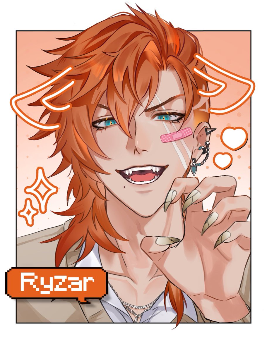 nemutainemuro's tweet photo. 🧡🦖 #Ryzartz https://t.co/kJYOGAALU3